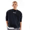 Barbour x ASOS Avalon oversized sweatshirt in black