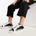 Love Moschino ombre sneakers in black and white