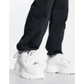 Buffalo London classic chunky sole sneakers in white