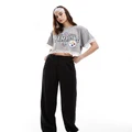 Reclaimed Vintage Revived x Glass Onion tailored pants in black