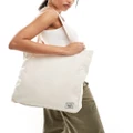 Herschel Supply Co Inga tote in natural cotton-White