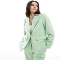 Y.A.S tailored blazer in quiet green (part of a set)