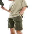 Jack & Jones cargo shorts in khaki-Green