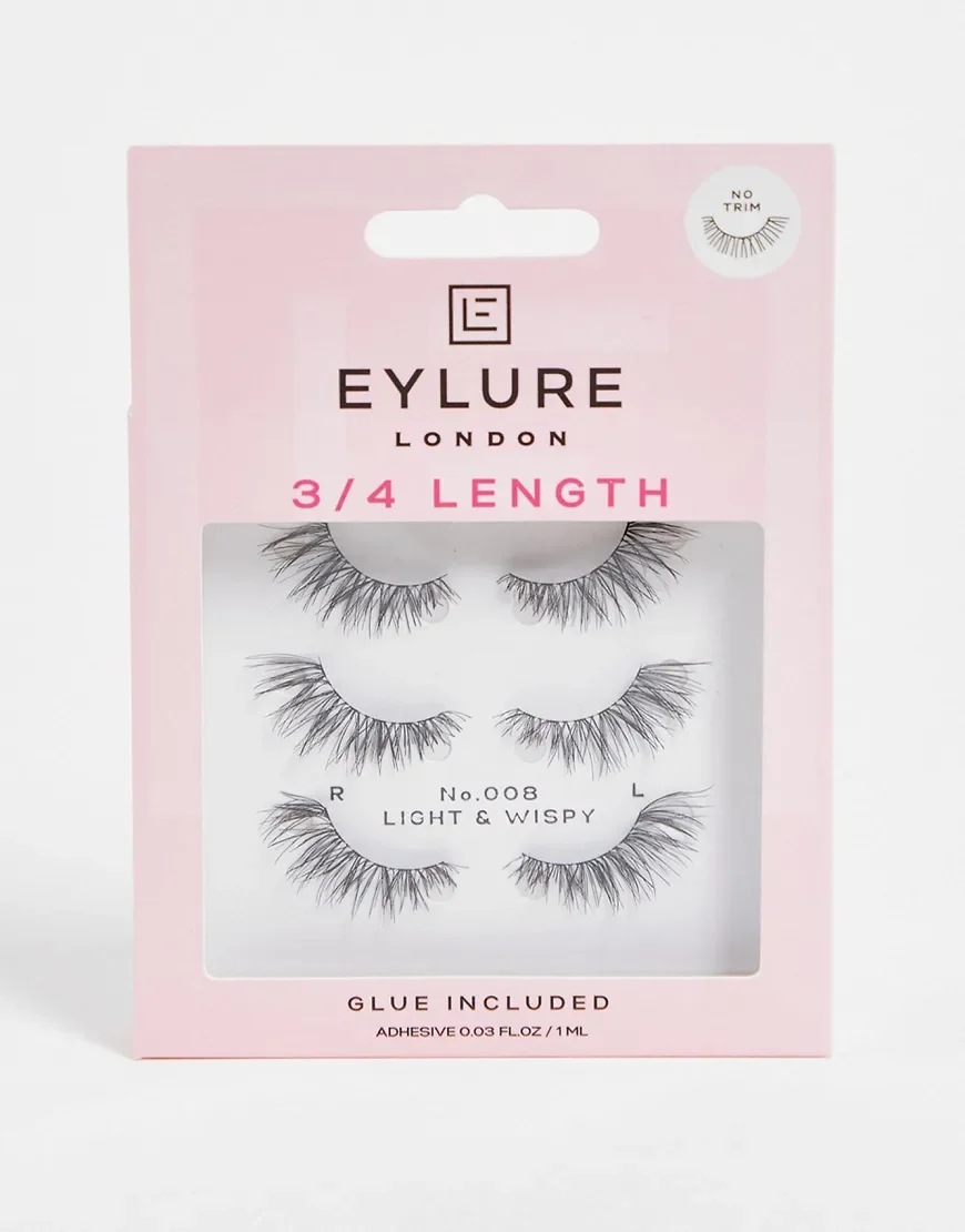 Eylure Fluttery Light - No. 008 Multipack-Black