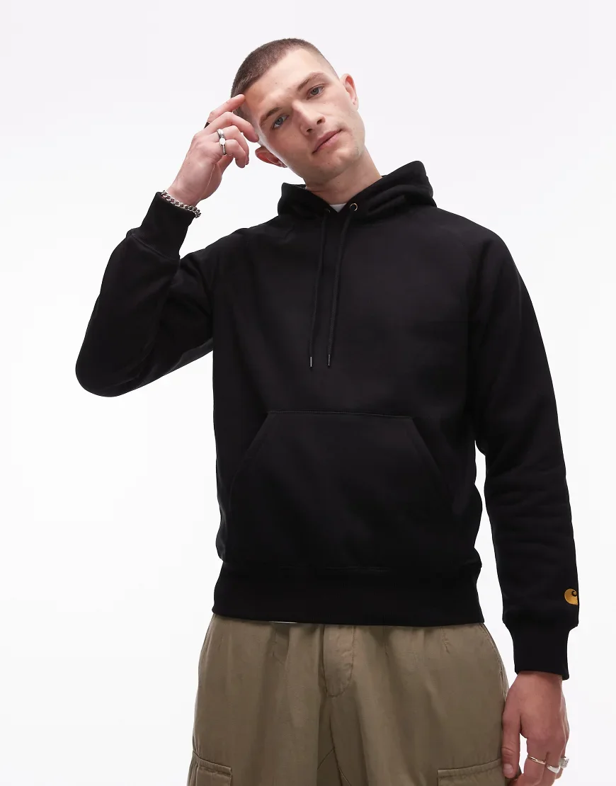 Carhartt WIP Chase hoodie in black