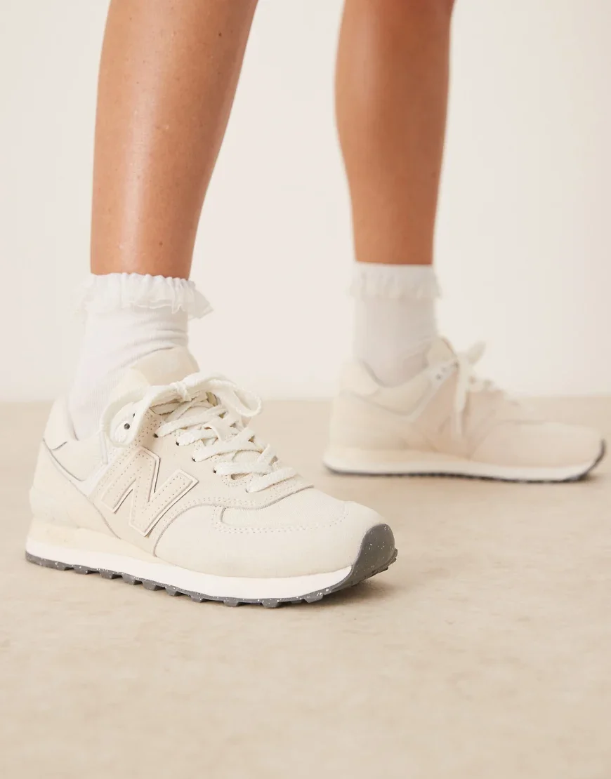 New Balance 574 sneakers in off white