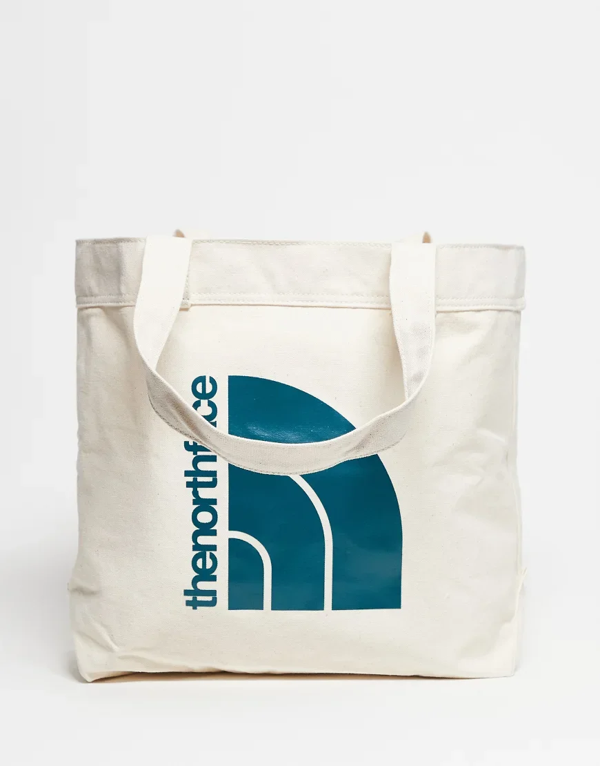 The North Face Half Dome cotton tote bag in blue