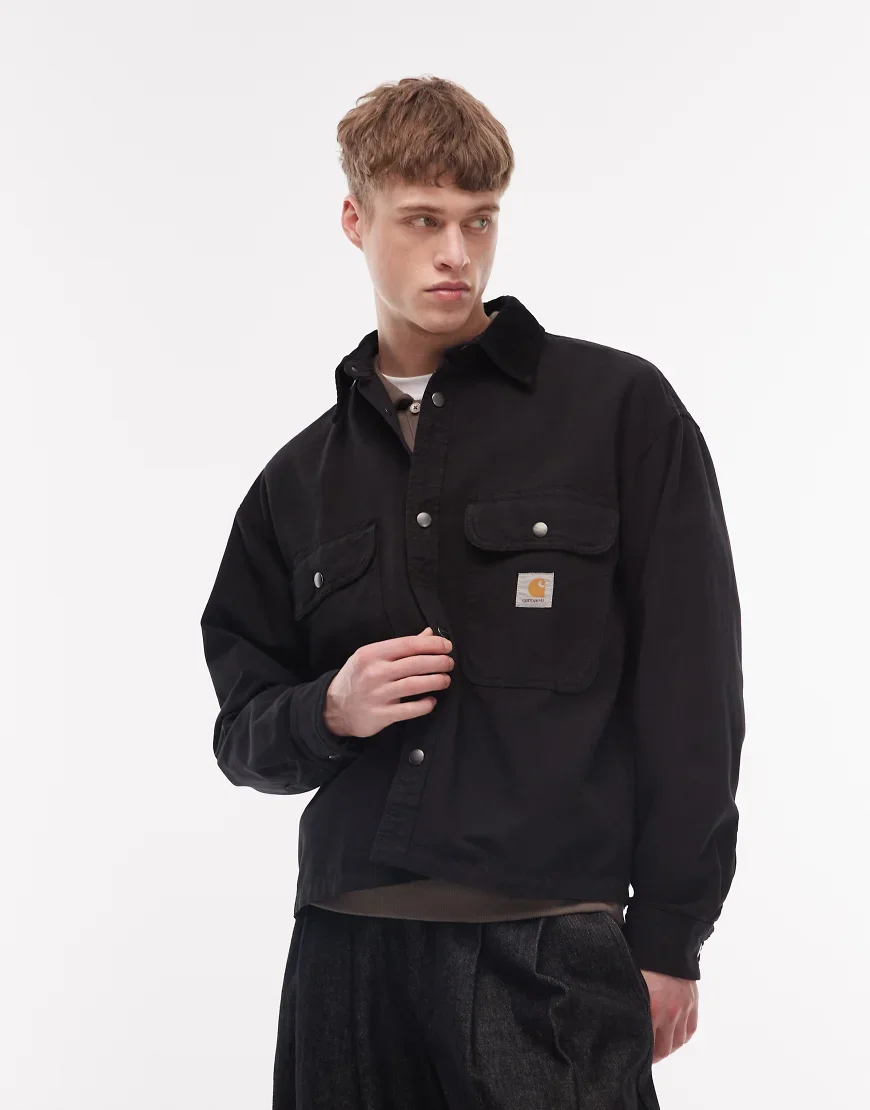 Carhartt WIP prescott jacket in black
