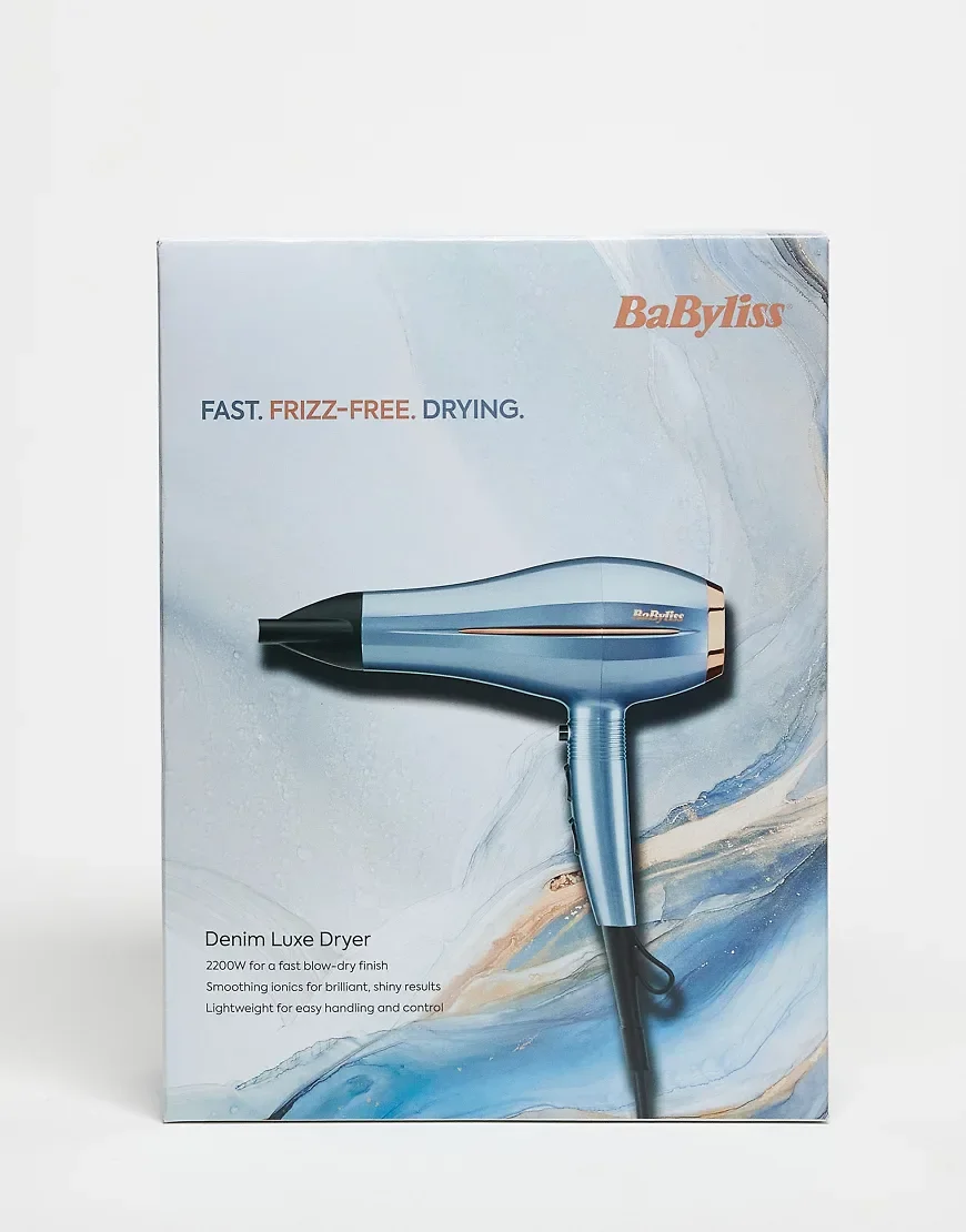 BaByliss Denim Luxe Hair Dryer-No colour