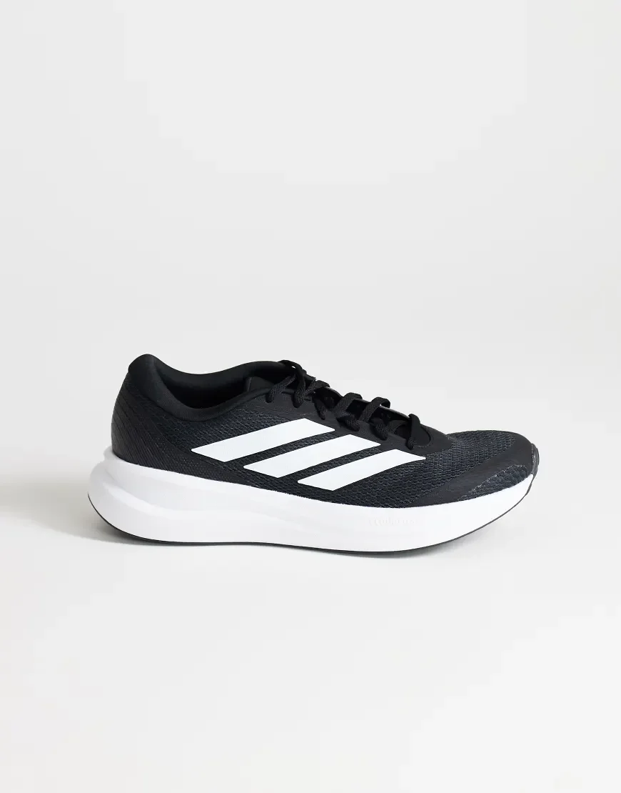 adidas Running Run Falcon 6 trainers in black and white
