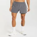 Gymshark Arrival 5" Shorts - Silhouette Grey