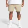 Gymshark Rest Day Woven Shorts - Desert Beige