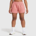 Gymshark Training Fleece Shorts - Classic Pink
