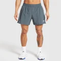 Gymshark Sport 7" Shorts - Titanium Blue/Faded Blue