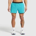 Gymshark Speed 5" Shorts - Artificial Teal