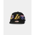 Mitchell & Ness Los Angeles Lakers Champs Pro Crown Snapback Black - Size ONE