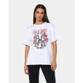 Guns N Roses Women's Many Skulls T-shirt White - Size XS