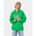 Goat Crew World Peace Hoodie Green - Size S