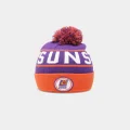 Mitchell & Ness Phoenix Suns Pom Beanie Purple - Size ONE