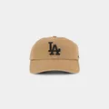 47 Brand Los Angeles Dodgers '47 Clean Up Strapback Camel - Size ONE