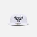 New Era Chicago Bulls 'Core White/black' 59fifty Fitted White/black - Size 7