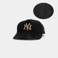 New Era New York Yankees 'Black/tan Suede' 9forty K-frame Strapback Black/tan - Size ONE