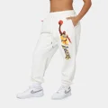 Mitchell & Ness Women's Shaq Sweat Pants Vintage White - Size 6 (XS)