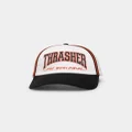 Huf X Thrasher Center Field Snapback Natural - Size ONE