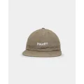 Huf Lightning Quilted 6 Panel Strapback Tan - Size ONE