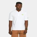 Champion Heritage Short Sleeve Polo White/gold - Size S