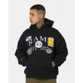 Mitchell & Ness Los Angeles Rams Touchline Hoodie Faded Black - Size S