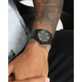 Nixon Rolling Stones Time Teller All Black - Size ONE
