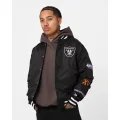 New Era Las Vegas Raiders Nylon Varsity Jacket Black - Size S