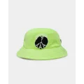 Caree World Peace Terry Bucket Hat Volt - Size ONE