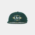 New Era Oakland Athletics 'Flare Designs' 59fifty Fitted Original Team Colours - Size 8