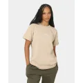 Pyra Women's Stacked Rolled T-shirt Natural - Size 6 (XS)