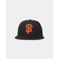 New Era San Francisco Giants Core 59fifty Fitted Black/original Team Colours - Size 7