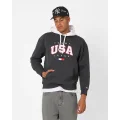Tommy Jeans Relaxed Modern Sport Usa Hoodie New Charcoal - Size 2XL