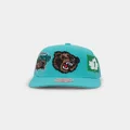 Mitchell & Ness Vancouver Grizzlies 'Highway' Pro Crown Snapback Teal - Size ONE