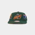 Mitchell & Ness Seattle Sonics 'Highway' Pro Crown Snapback Green - Size ONE