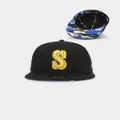 New Era Seattle Mariners 'Camo Underbrim' 59fifty Fitted Black - Size 7