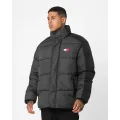 Tommy Jeans Tonal Badge Puffer Jacket Black - Size L