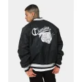 Champion Lfs Letterman Jacket Black - Size S