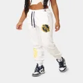 National Collegiate Athletic Association The University Of California Berkeley California Golden Bears Women's W Letter Patch Tracksuits White - Size 12 (L)