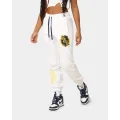 National Collegiate Athletic Association The University Of California Berkeley California Golden Bears Women's W Letter Patch Tracksuits White - Size 12 (L)
