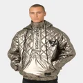 The Anti Order Anti Joy Quilted Anorak Pewter - Size L