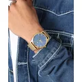 Carre Laurant Watch Gold/navy - Size ONE