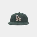 New Era Los Angeles Dodgers 'Forest Suede & Camel' 59fifty Fitted Dark Green - Size 7