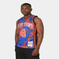 Mitchell & Ness New York Knicks Nate Robinson #4 '05-'06 Marble Swingman Jersey Blue - Size S