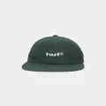 Huf Lightning Quilted 6 Panel Strapback Forest Green - Size ONE